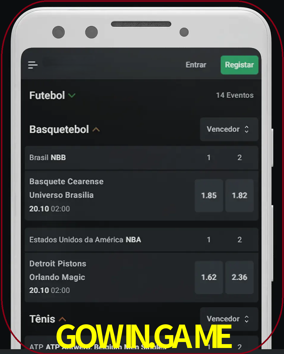 Aposte e assista aos esportes em formato ao vivo.