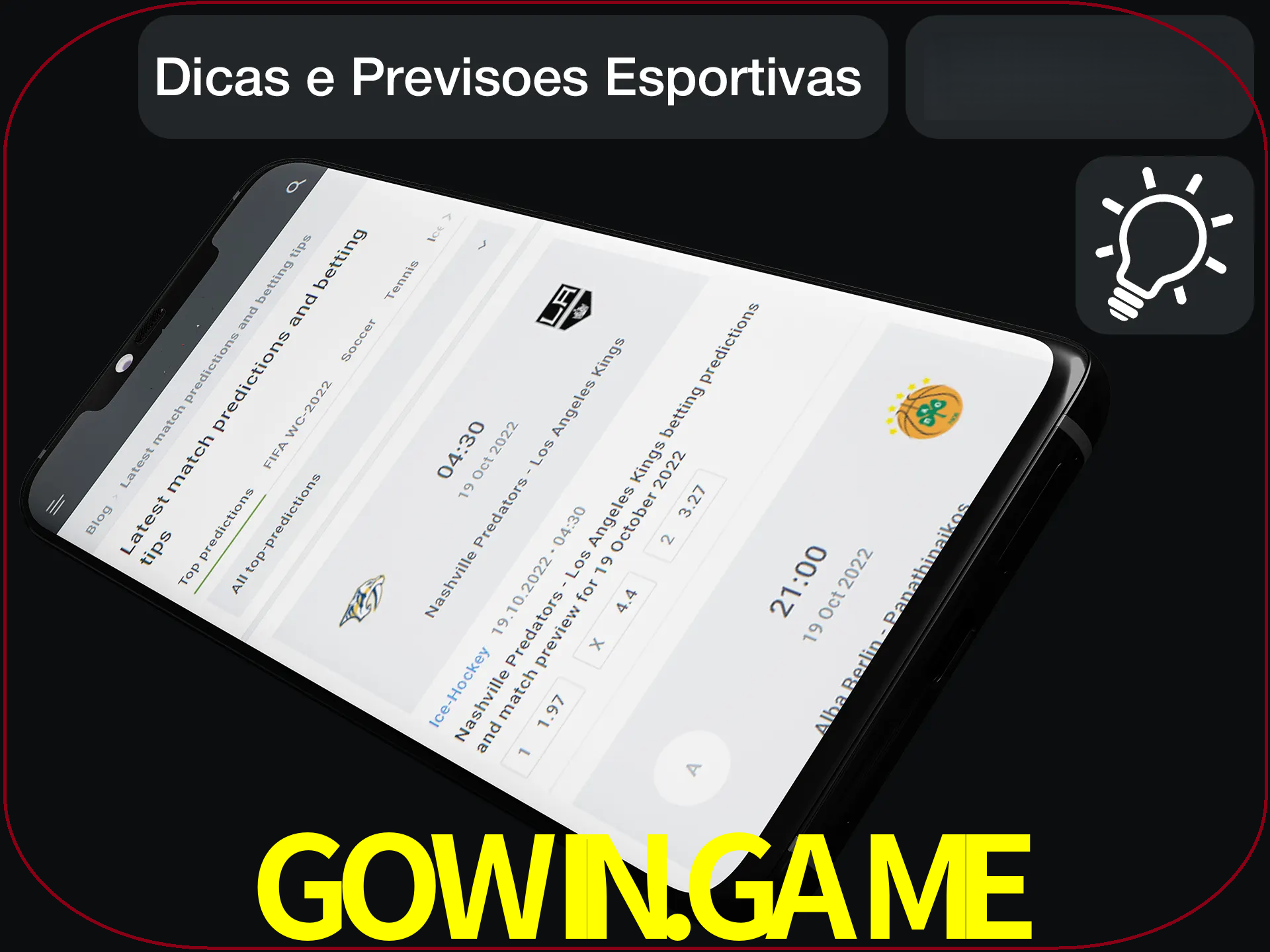 Saiba mais sobre as partidas anteriores.