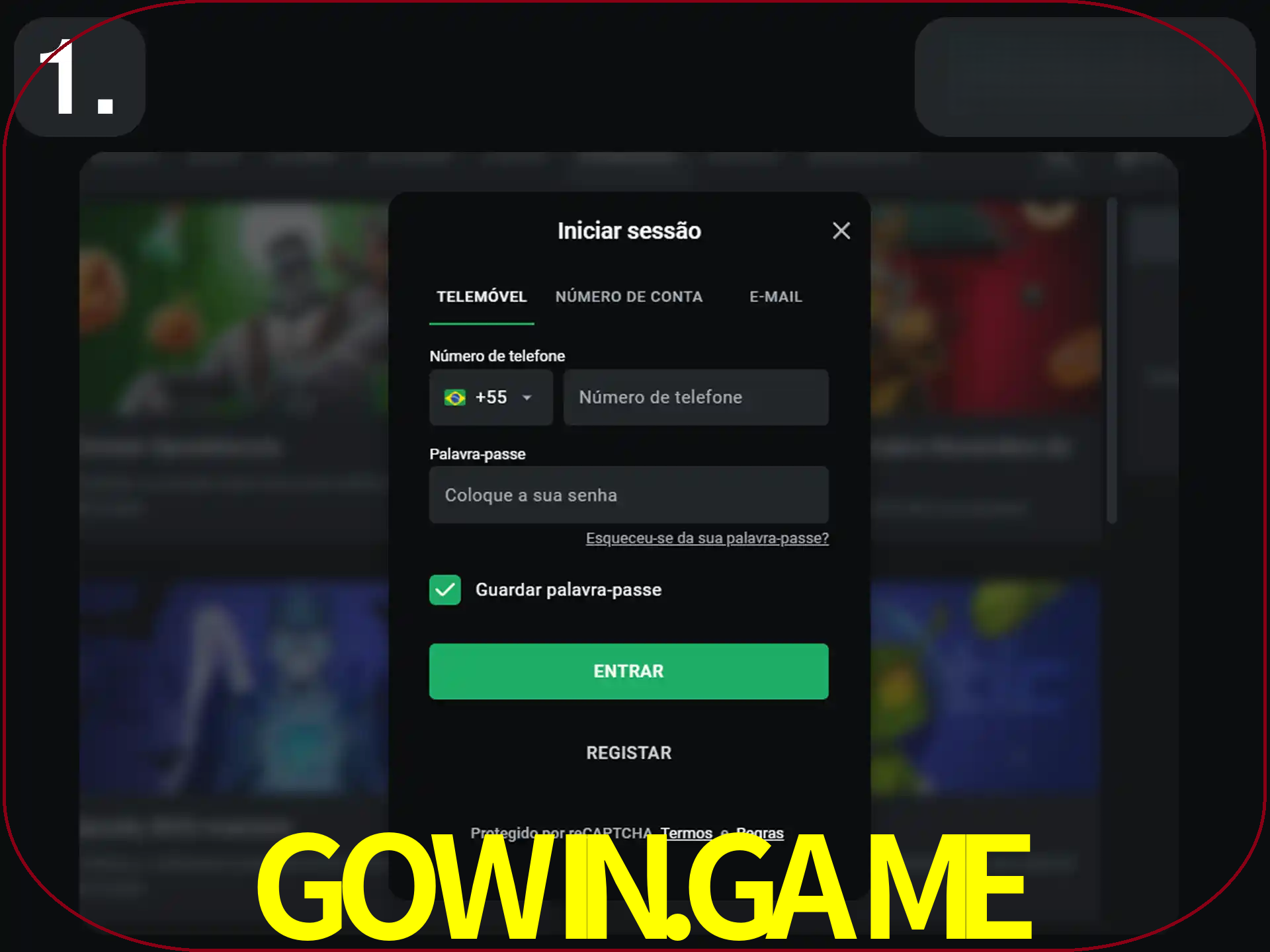 Acesse o site.