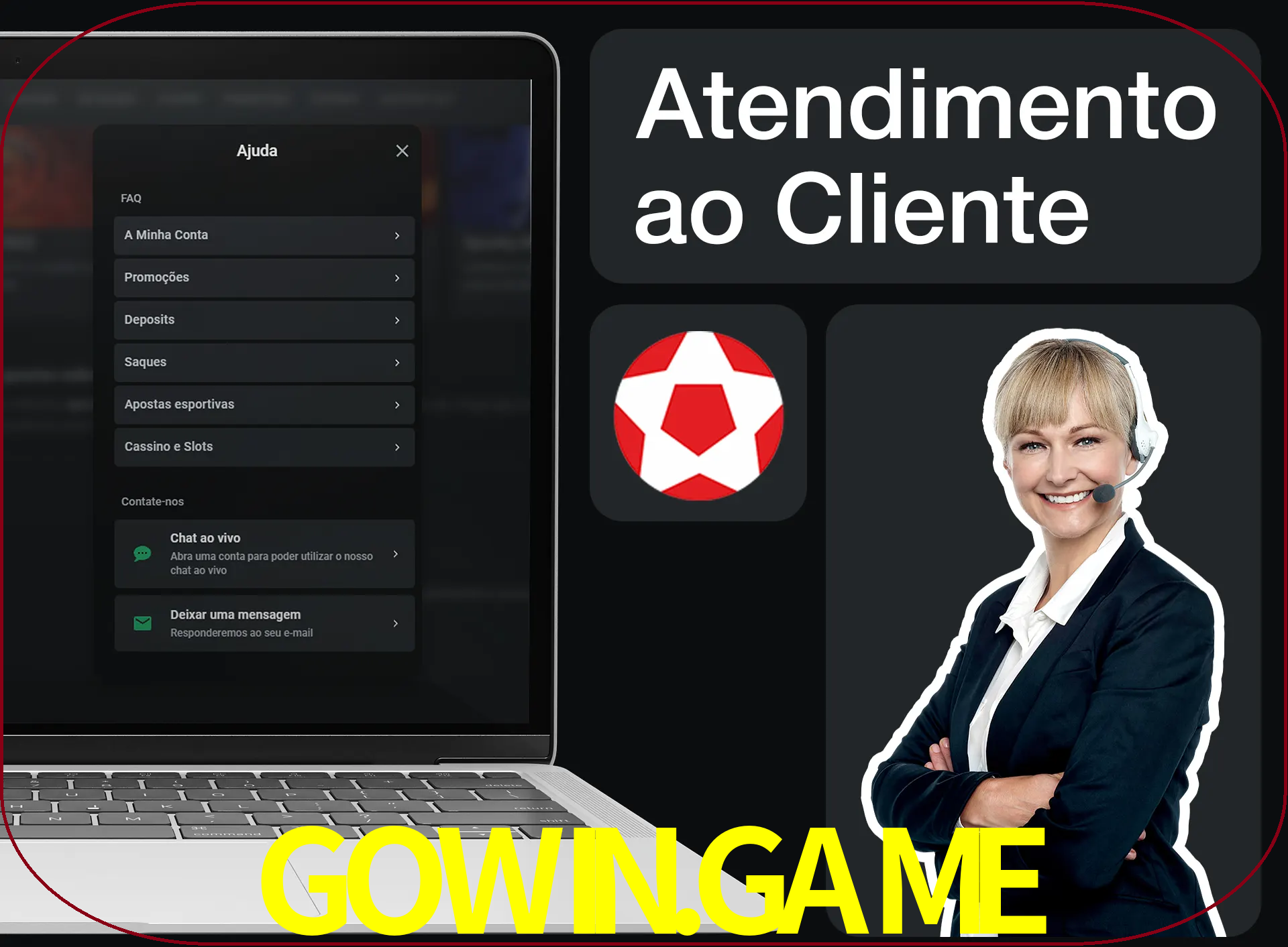 Você pode pedir nosso apoio para ajudar.